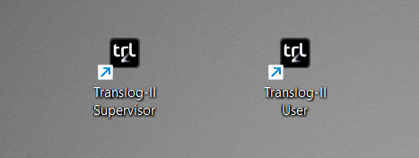 Translog-II Supervisor and Translog-II User